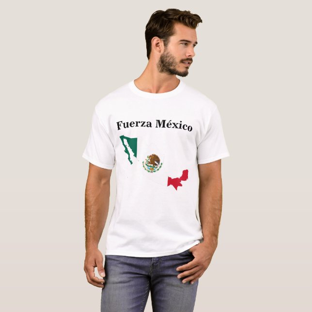 Fuerza Mexico T-Shirt (Front Full)