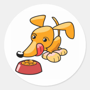 Fuffy Classic Round Sticker