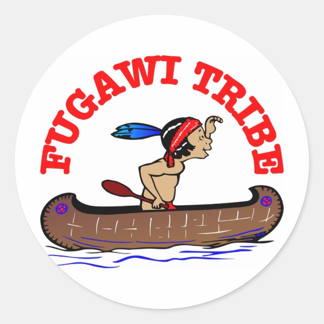 Fugawi Tribe Classic Round Sticker (Front)
