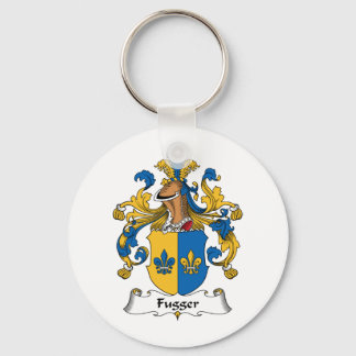 Fugger Family Crest Key Ring