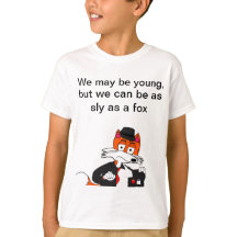 Fugitive Fox - Kid's T-Shirt