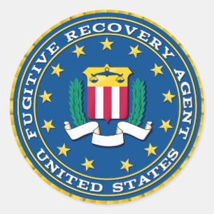 Fugitive Recovery Agent Classic Round Sticker