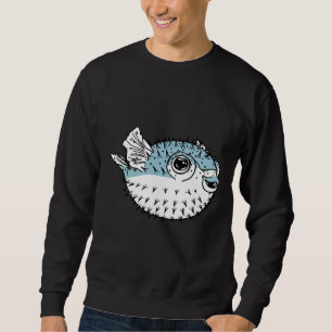Fugu Cute Deadly Porcupinefish Pufferfish Puffer F Sweatshirt