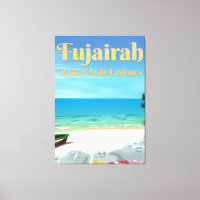 Fujairah United Arab Emirates beach poster