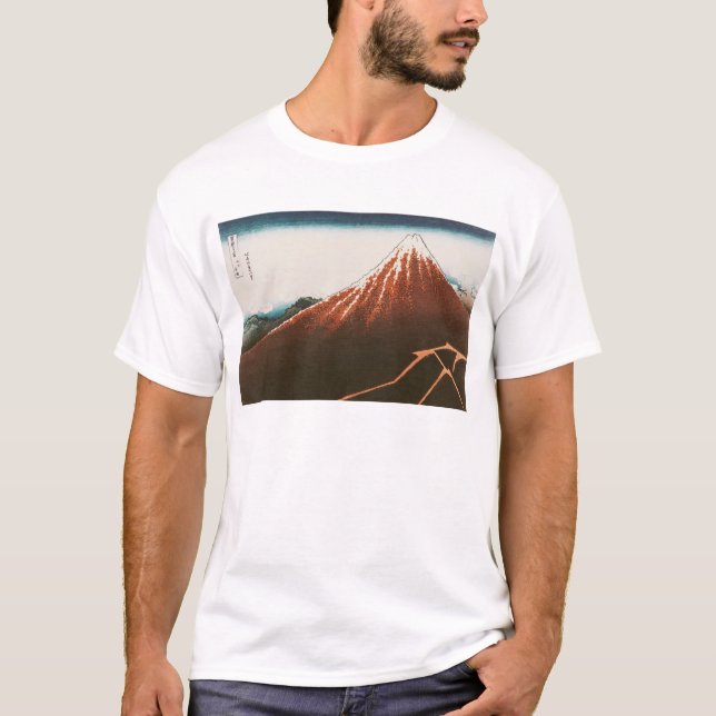Fuji above the Lightning' T-Shirt (Front)