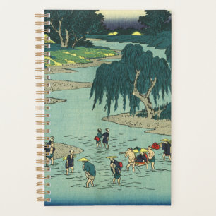 Fujieda, Japan: Vintage Japanese Woodblock Planner