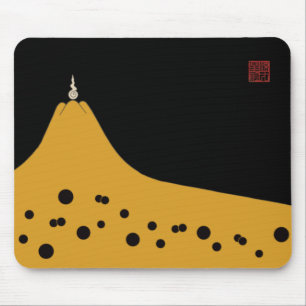 Fujigoshinkamonkurokirasya-Jinbaori Mouse Pad