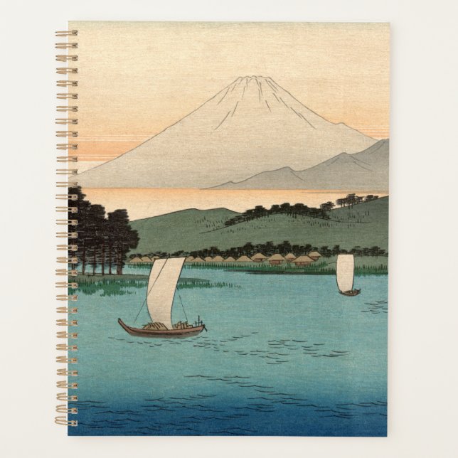 Fukeiga 4 - Ukiyo-e Vintage Japanese Planner (Front)