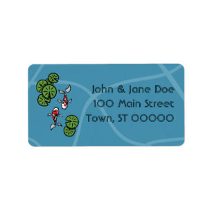 Fuku and Heiwa Address Label