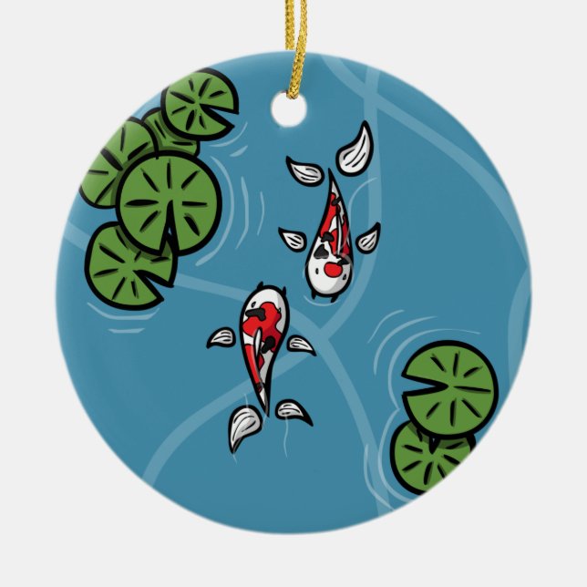 Fuku and Heiwa Ornament (Front)