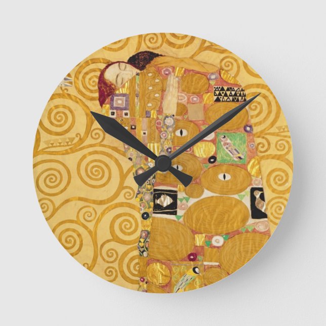 Fulfillment (Stoclet Frieze) c.1905-09 Round Clock (Front)