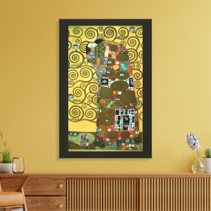 Fulfilment aka The Embrace by Gustav Klimt Canvas Print