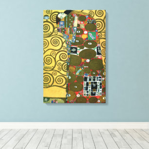 Fulfilment aka The Embrace by Gustav Klimt Canvas Print