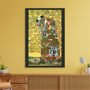 Fulfilment aka The Embrace by Gustav Klimt Canvas Print