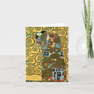 Fulfilment (The Embrace) by Gustav Klimt Wedding Thank You Card