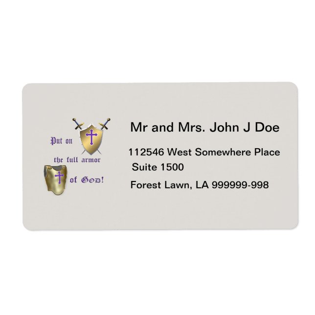 Full Armour of God (Front)