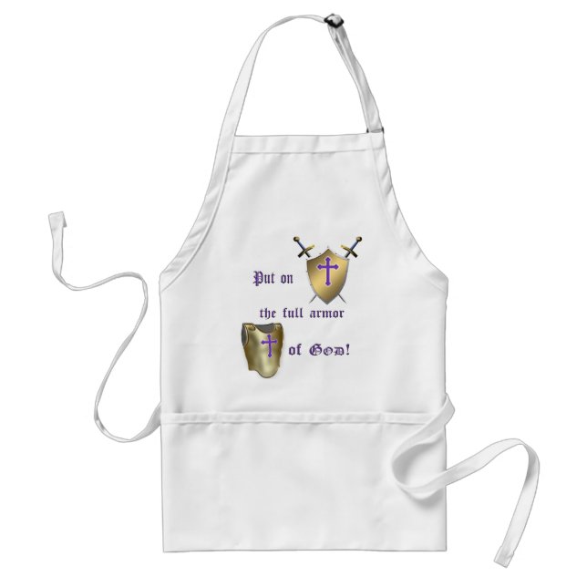Full Armour of God Standard Apron (Front)