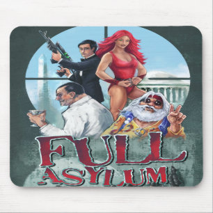 Full Asylum Mouse Pad