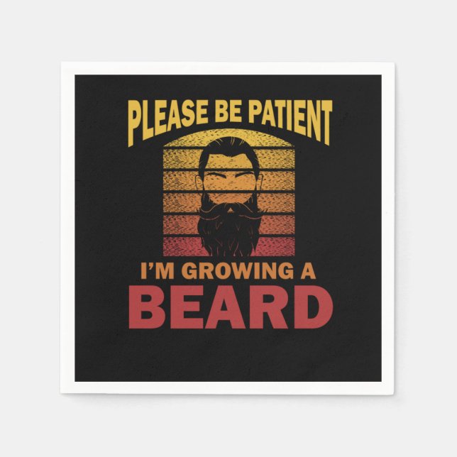 Full Beard Napkin (Front)