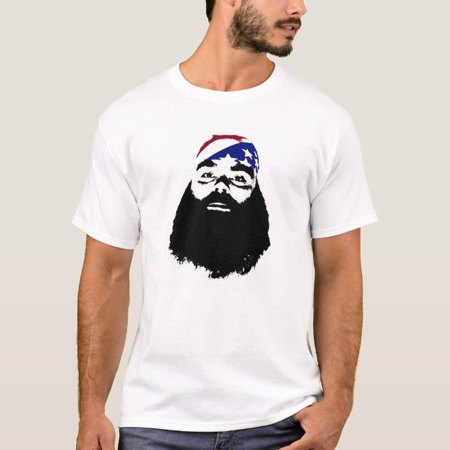 Full Beard Natural Dynasty for Men T-Shirt (Front)