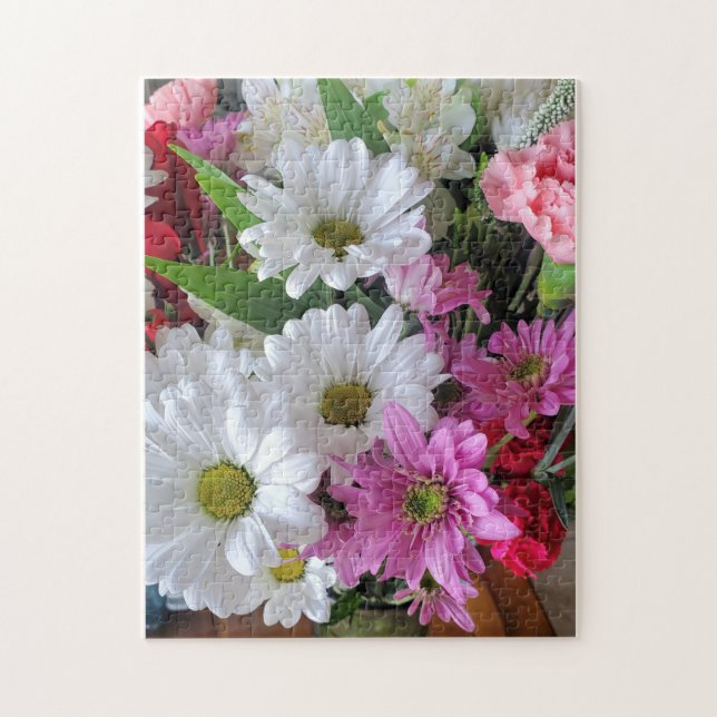 Full Bloom Floral Bouquet Jigsaw Puzzle (Vertical)