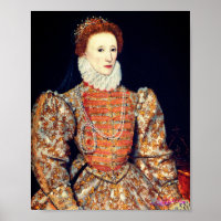 Full Body Portrait of Queen Elizabeth I of England