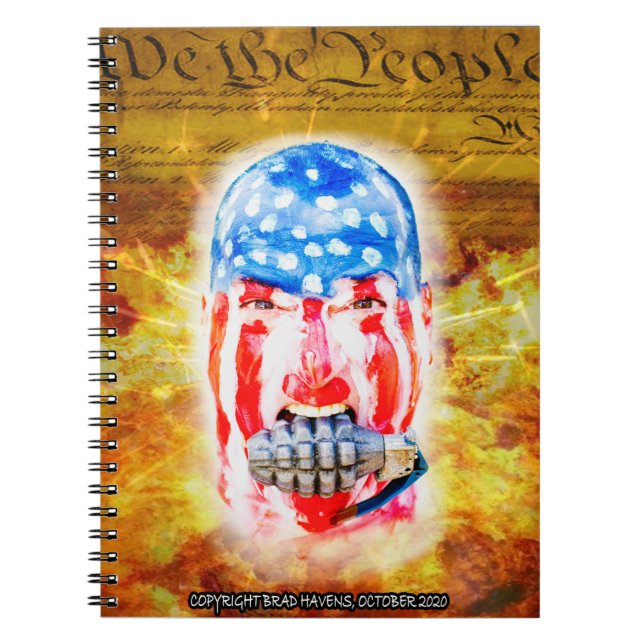 Full Colour AD Poster on a handy Notebook (Front)