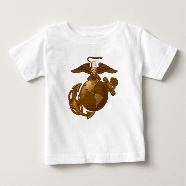 Full-Colour EGA - Bronze Baby T-Shirt (Front)