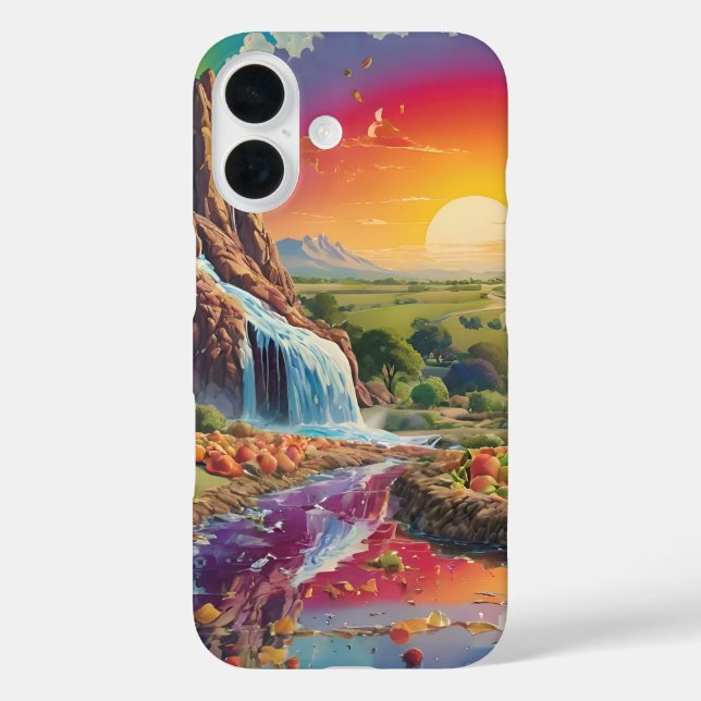 Full Colour Spectrum Landscape Case-Mate iPhone Case (Back)