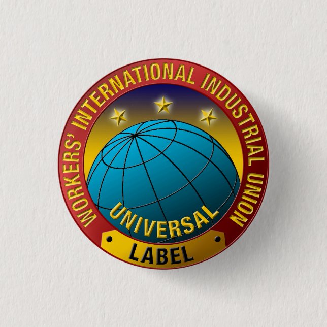 Full-Colour WIIU Lapel Button (Front)