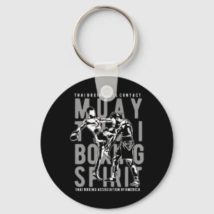 Full Contact Thai Boxing Ociation Of America Muay  Key Ring