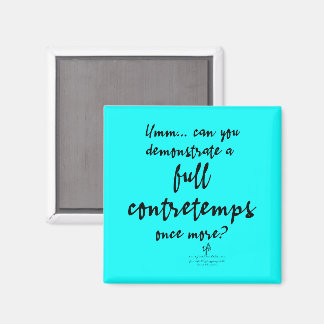 Full Contretemps Bright Cyan Magnet