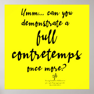 Full Contretemps Meyer Lemon Poster