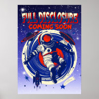 Full Disclosure Coming Soon | Astronaut Floating 