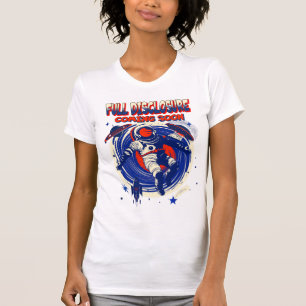 Full Disclosure Coming Soon   Astronaut Floating  T-Shirt