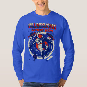 Full Disclosure Coming Soon Astronaut Floating T-Shirt