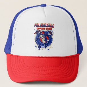 Full Disclosure Coming Soon   Astronaut Floating  Trucker Hat