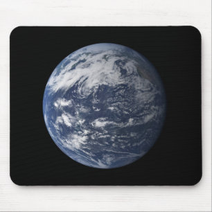 Full Earth centred over the Pacific Ocean Mouse Pad