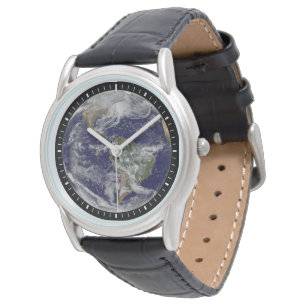 Full Earth Showing A Powerful Winter Storm. Watch