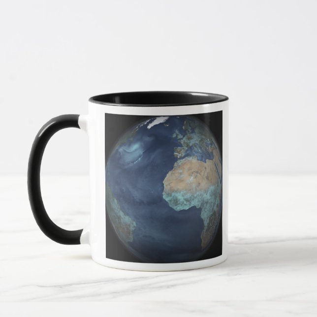 Full Earth showing evaporation Mug (Left)
