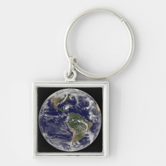 Full Earth showing Hurricane Paloma Key Ring (Front)