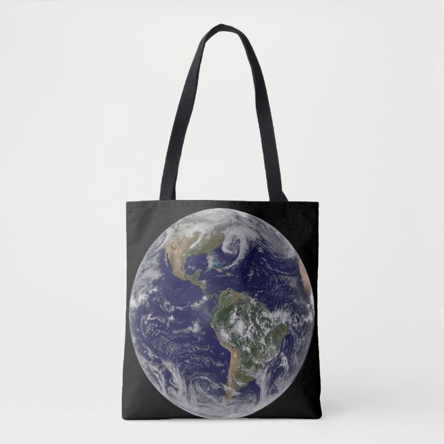 Full Earth Showing Low Pressure Systems. Tote Bag (Front)