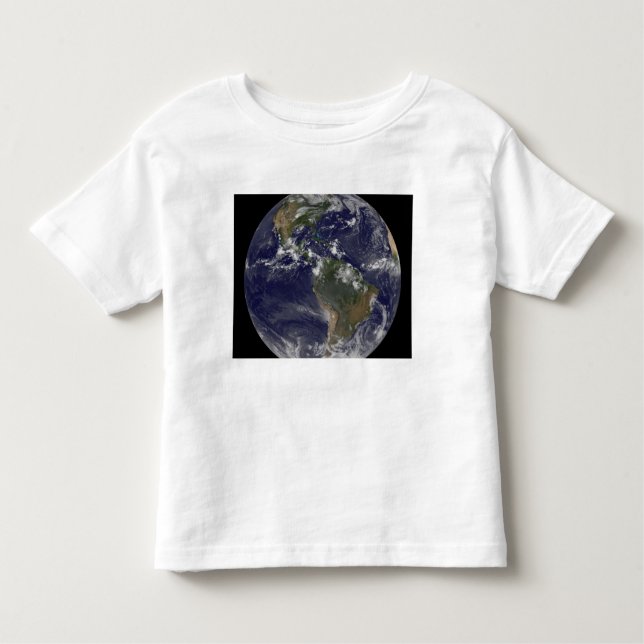 Full Earth showing North America and South Amer 2 Toddler T-Shirt (Front)