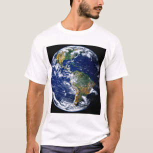 Full Earth Showing The Americas T-Shirt