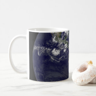 Full Earth Showing Tropical Storms In The Atlantic Coffee Mug