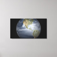 Full Earth view showing water vapour