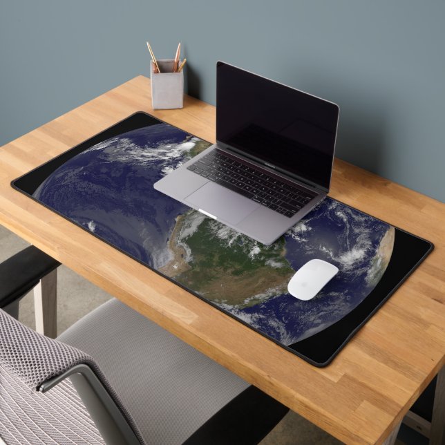 Full Earth With Hurricane Irene Over The Bahamas. Desk Mat (Office 2)