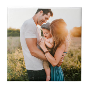 Full Family Photo Custom Personalised Tile