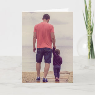 Full Family Photo Father Dad Card