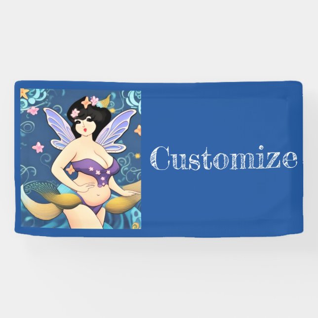 Full-figure Fairy Goddess Thunder_Cove Banner (Horizontal)